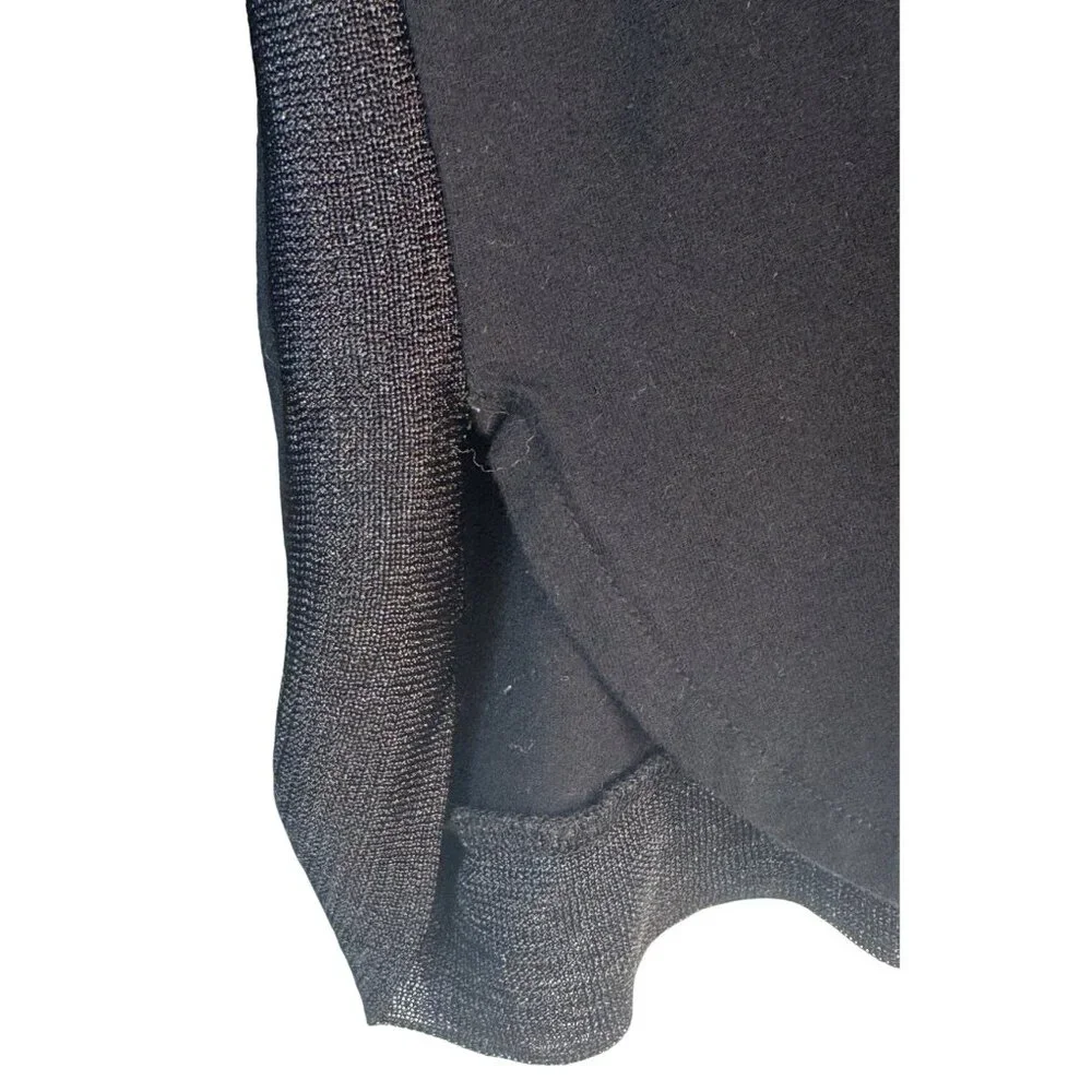 2/$25 Zara W&B Black Small Long Sleeve Top Round Neck Pullover - Picture 9 of 14